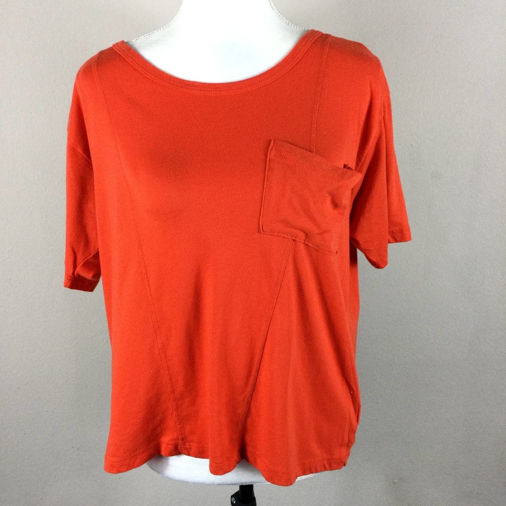 Alloy Orange Batwing Slub Tee Shirt